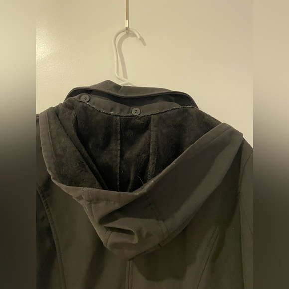 Michael Kors Black Small Wool Blend Coat - Picture 4 of 7